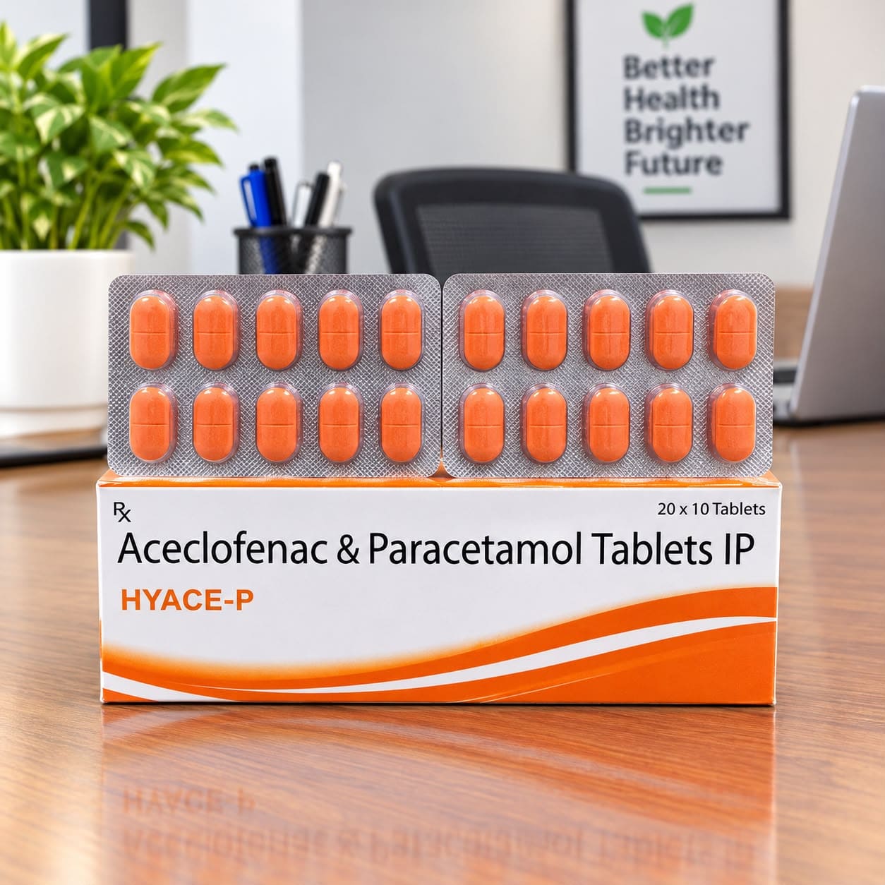 Hyace P Heal Remedies Aceclofenac Paracetamol