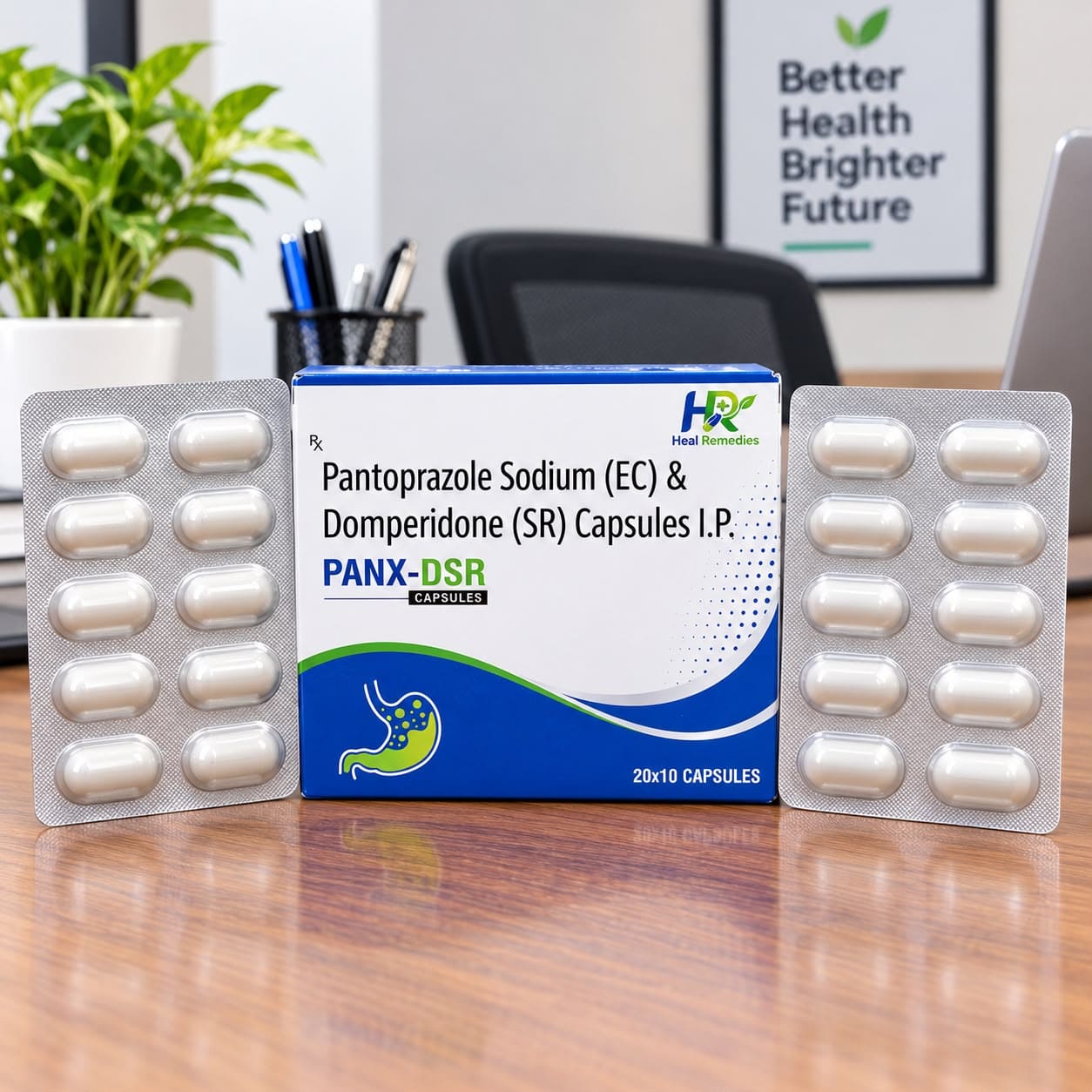 PanX DSR Heal Remedies Pantoprazole Domperidone